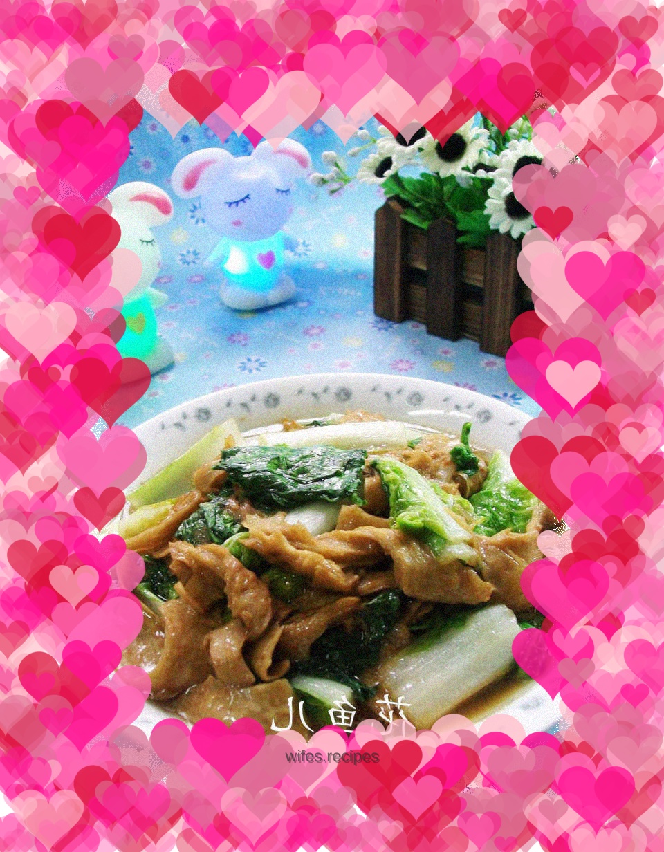 Stir-fried No. 5 gluten dish