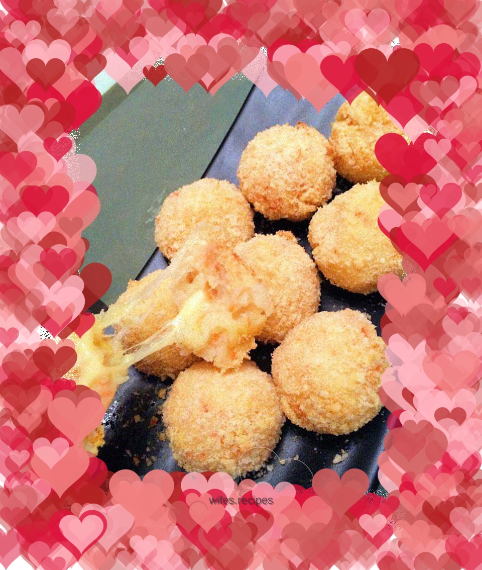 Golden Cheese Potato Balls