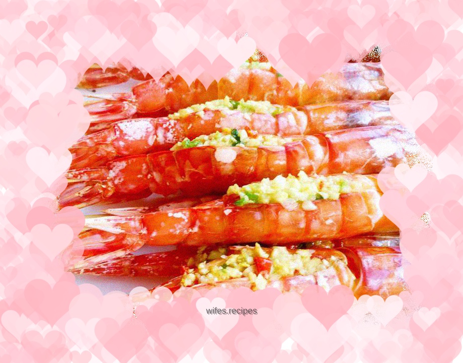 Grilled Argentinian Red Shrimp with Garlic Sauce