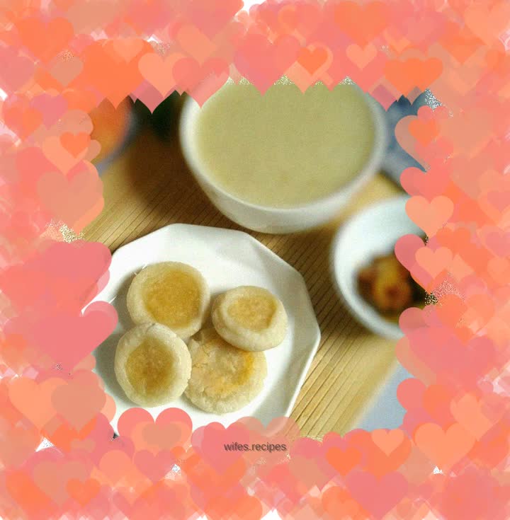 Homemade rice cake