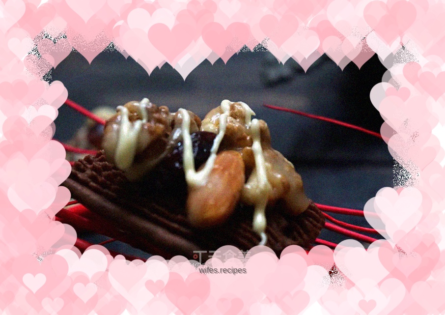 Caramel Nut Cocoa Shortbread