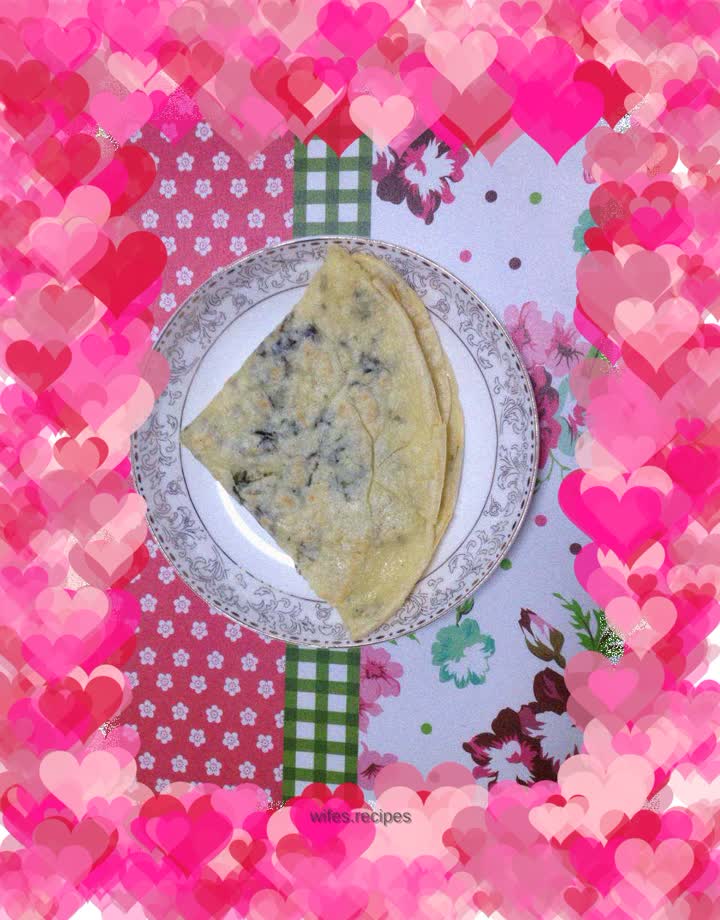 Seaweed Egg Pancake