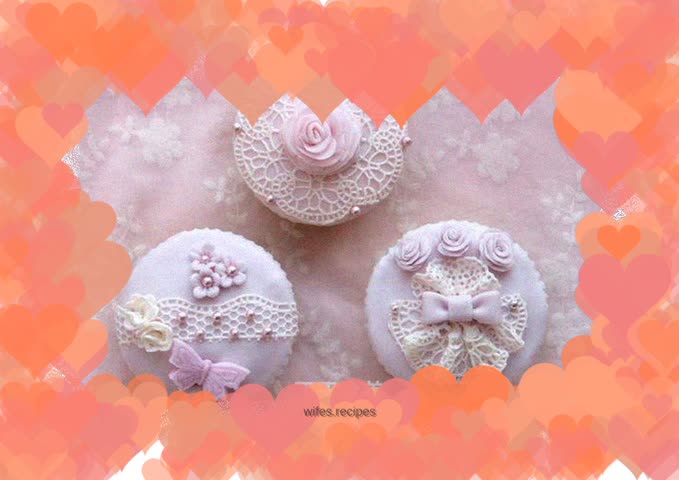 So beautiful that it takes your breath away [Lace Fondant Cake]