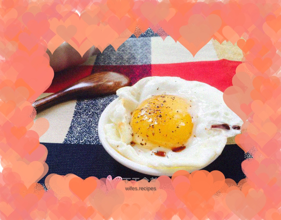 Soft-boiled poached eggs
