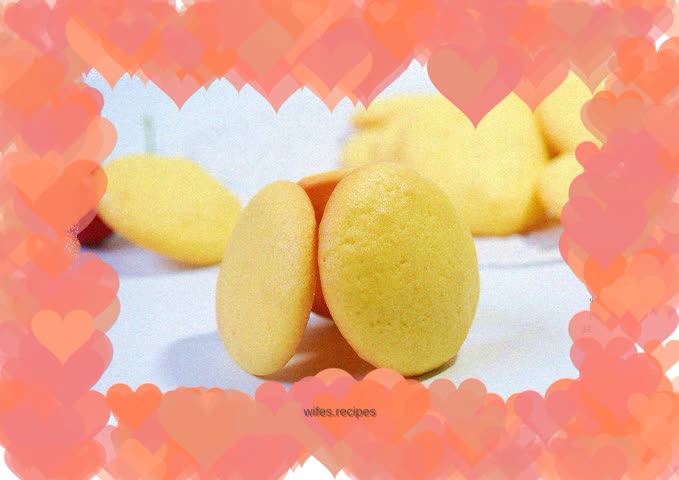 Egg yolk biscuits