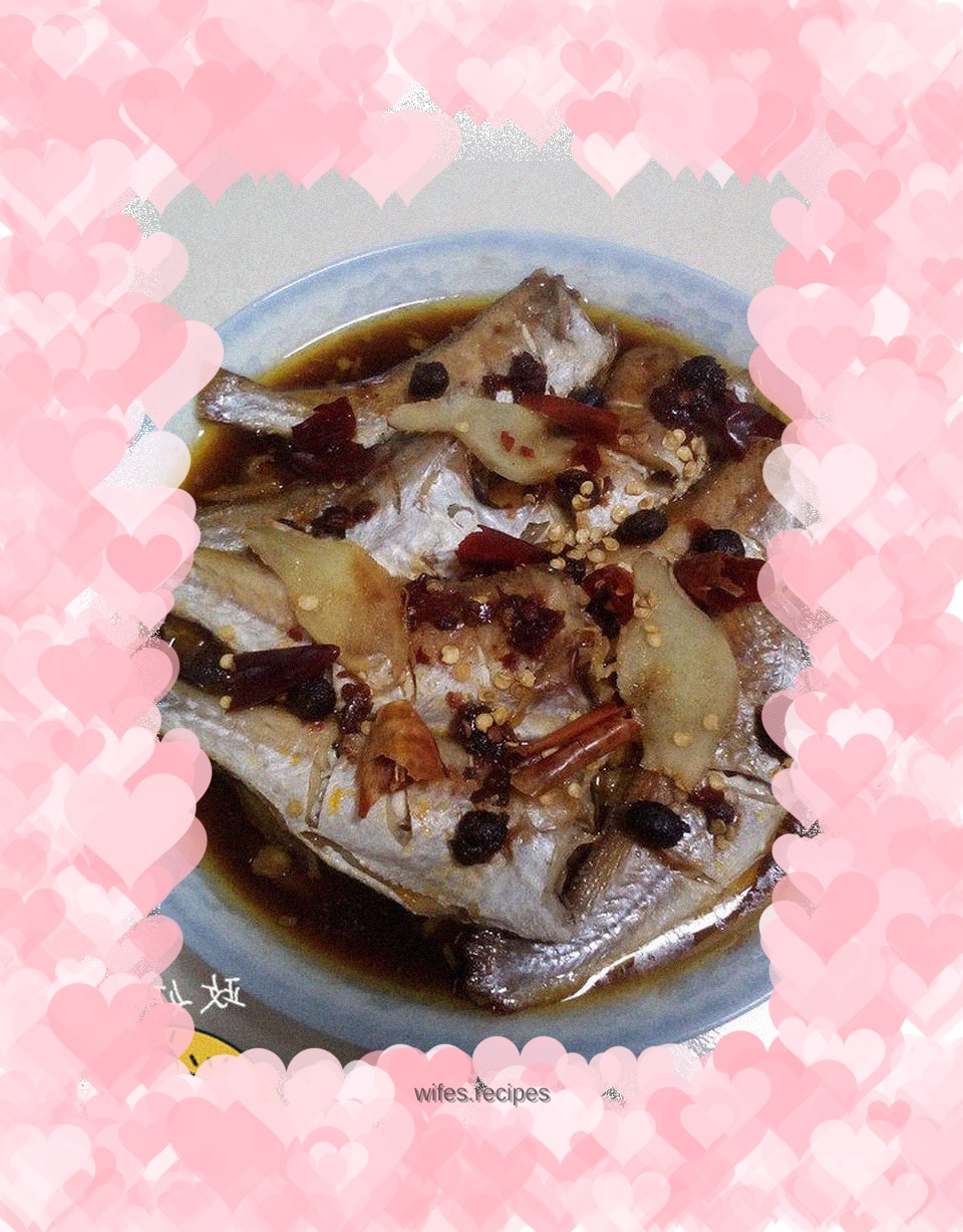 Steamed Dried Fish with Radish