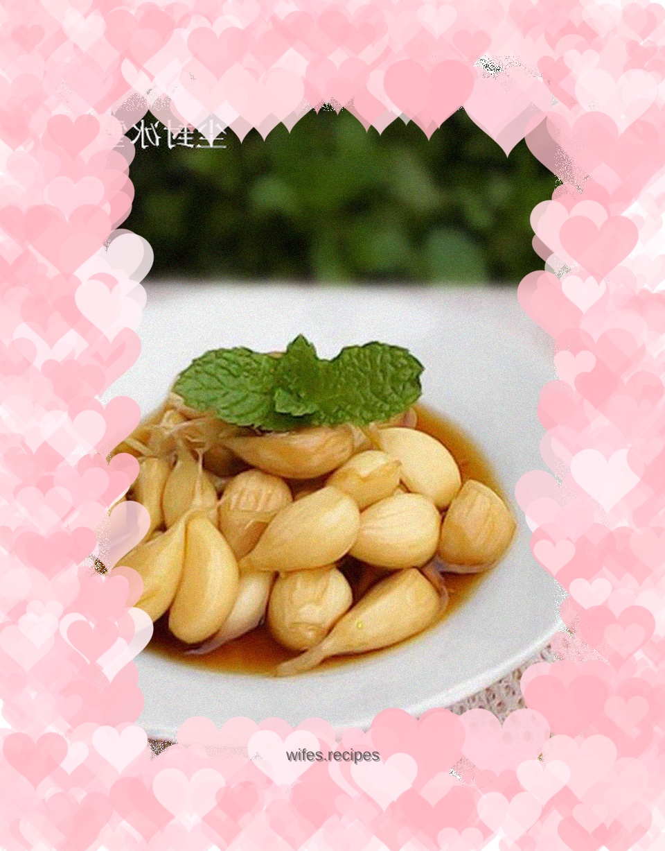 Sweet and Sour Garlic