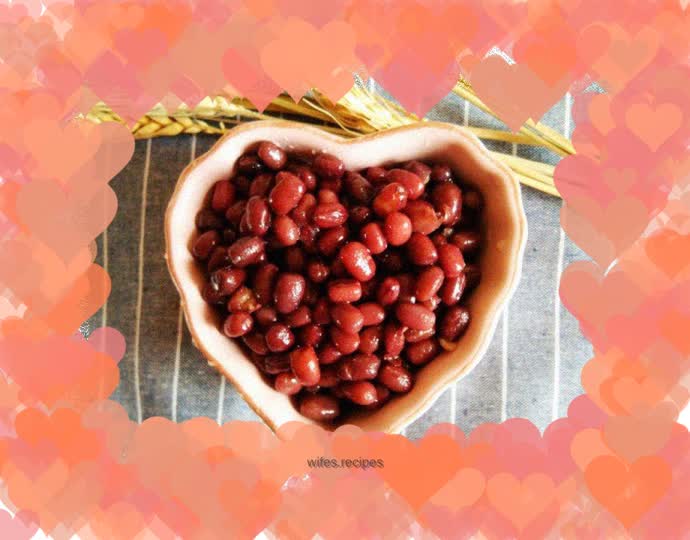 Lazy version of honey red bean