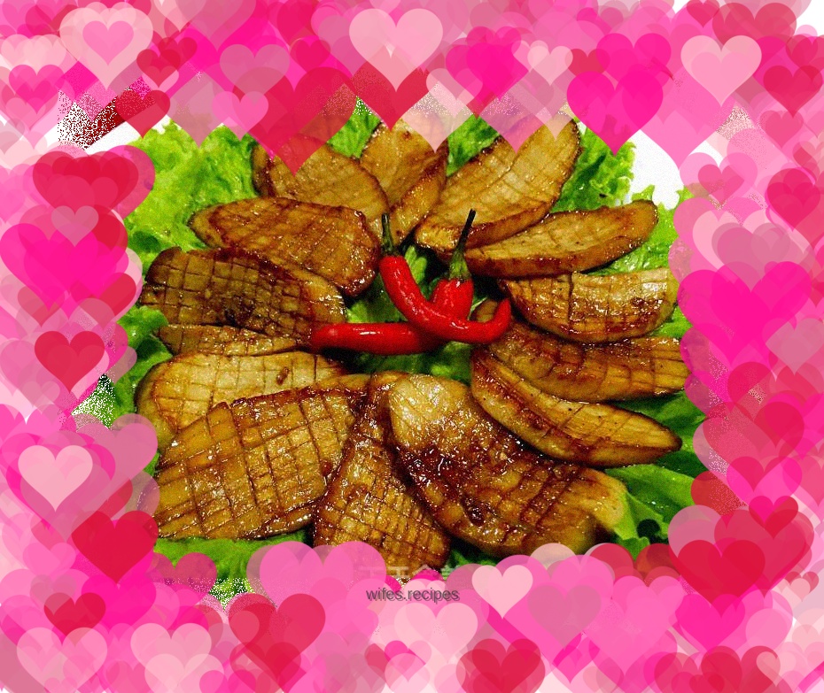 King Oyster Mushroom in Oyster Sauce