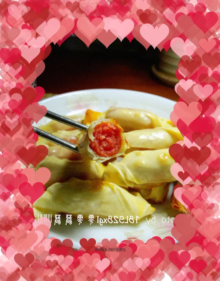 Oven version: Candy Crispy Sausage