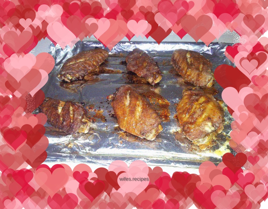 Super secret grilled wings