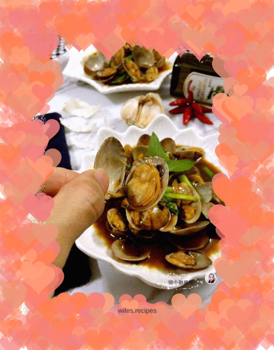 Stir-fried King of Flowers with Sauce Drum