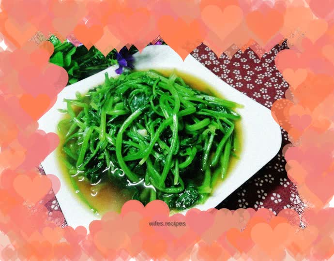 Garlic Baby Spinach