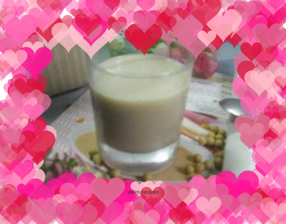 Red dates and beauty soy milk