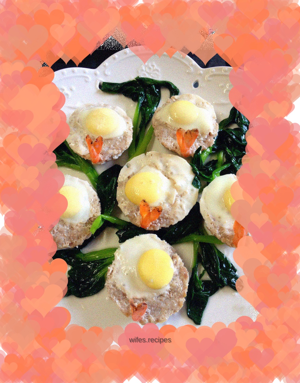 Creative shrimp cake