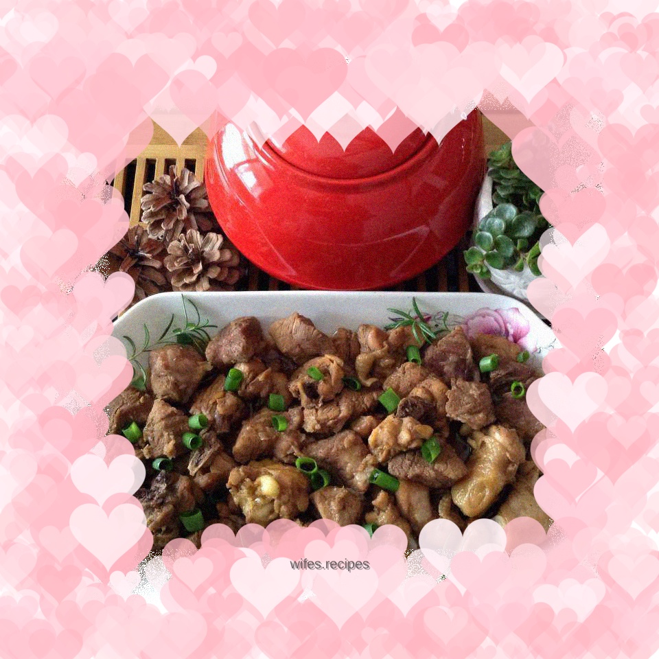 Stewed with two kinds of rosemary