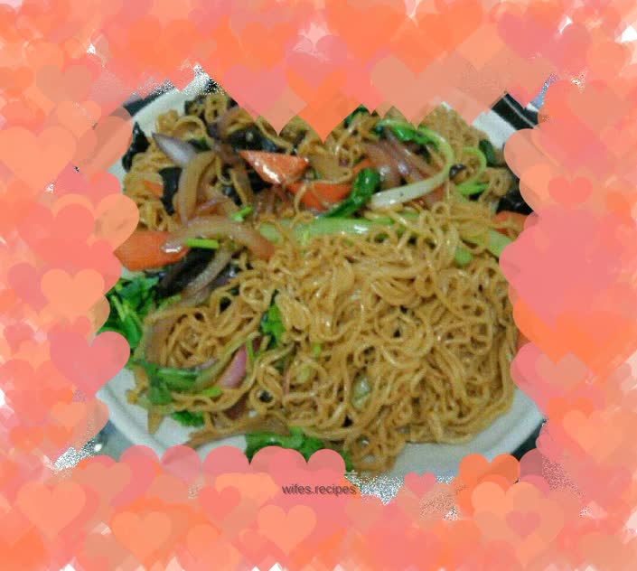 Fried instant noodles