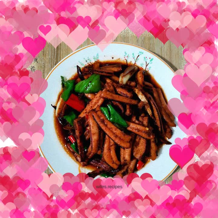 Spicy fried squid