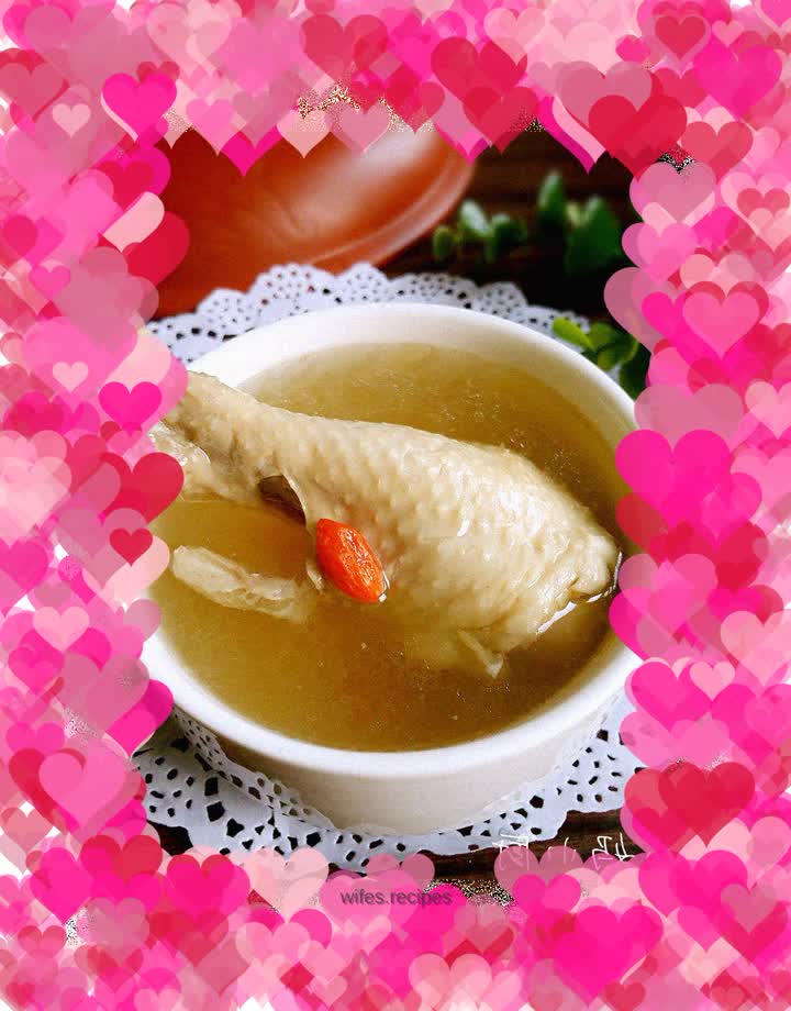 Chicken drumsticks in pot