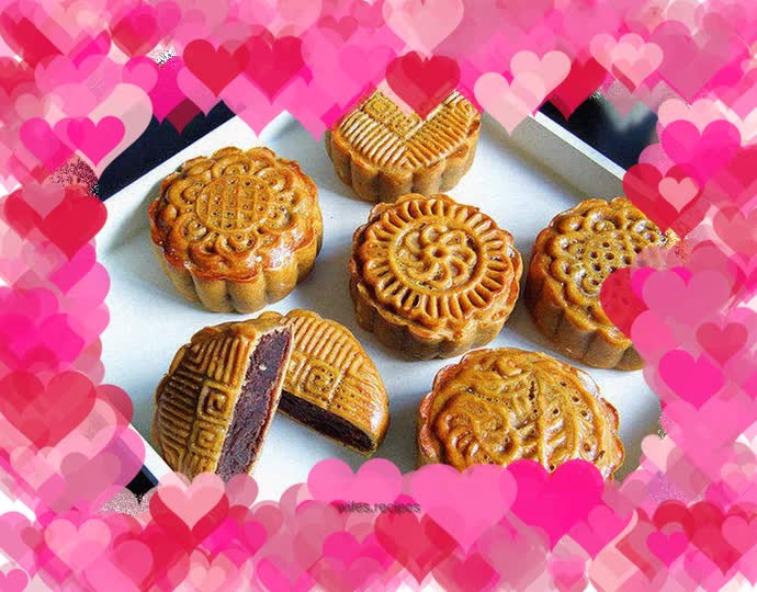 Warm up in advance for the Mid-Autumn Festival——————[Traditional bean paste mooncakes]