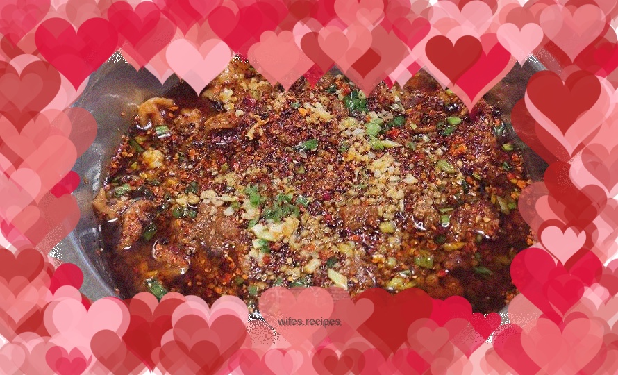 Home-style boiled pork slices