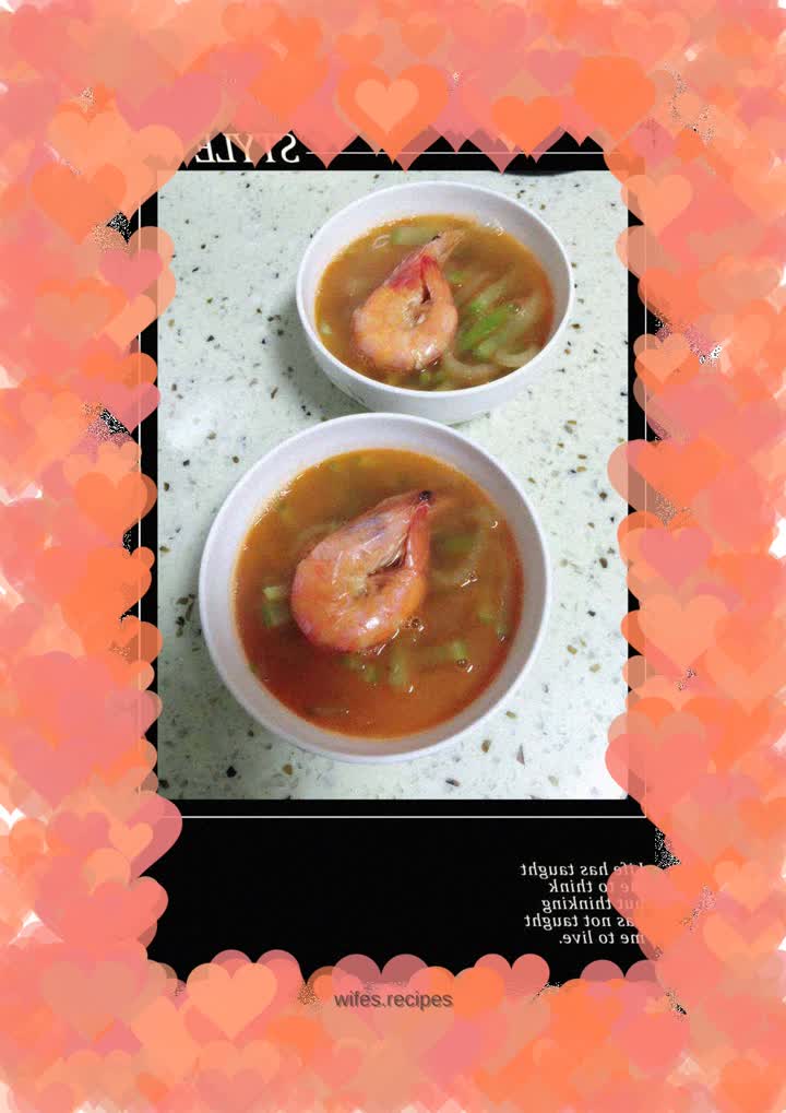Shrimp and Carrot Soup