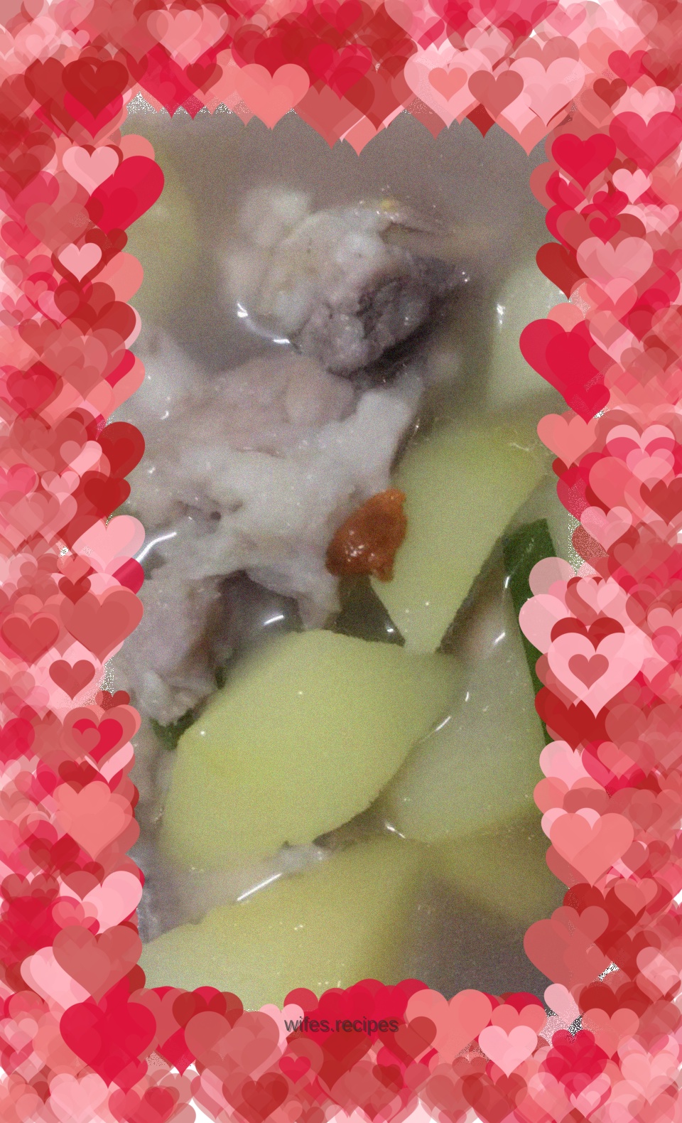 Papaya, pork bone and peanut soup