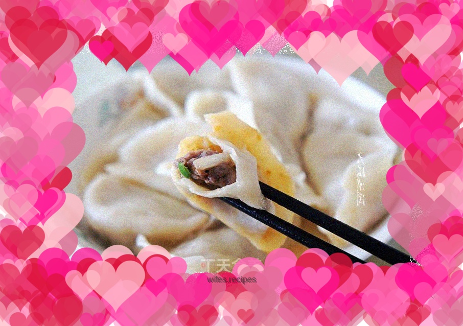 Horse meat dumplings