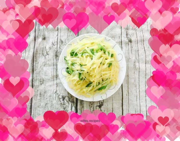 [Northeast] Stir-fried leeks with shredded potatoes