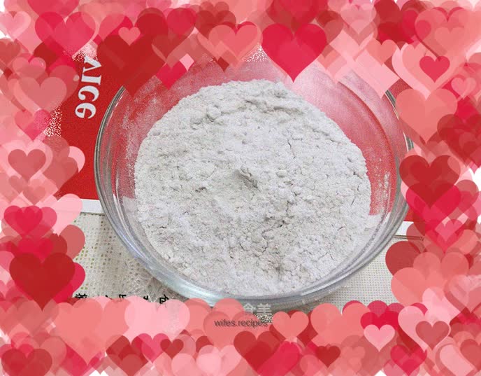 Homemade potato starch (potato starch)