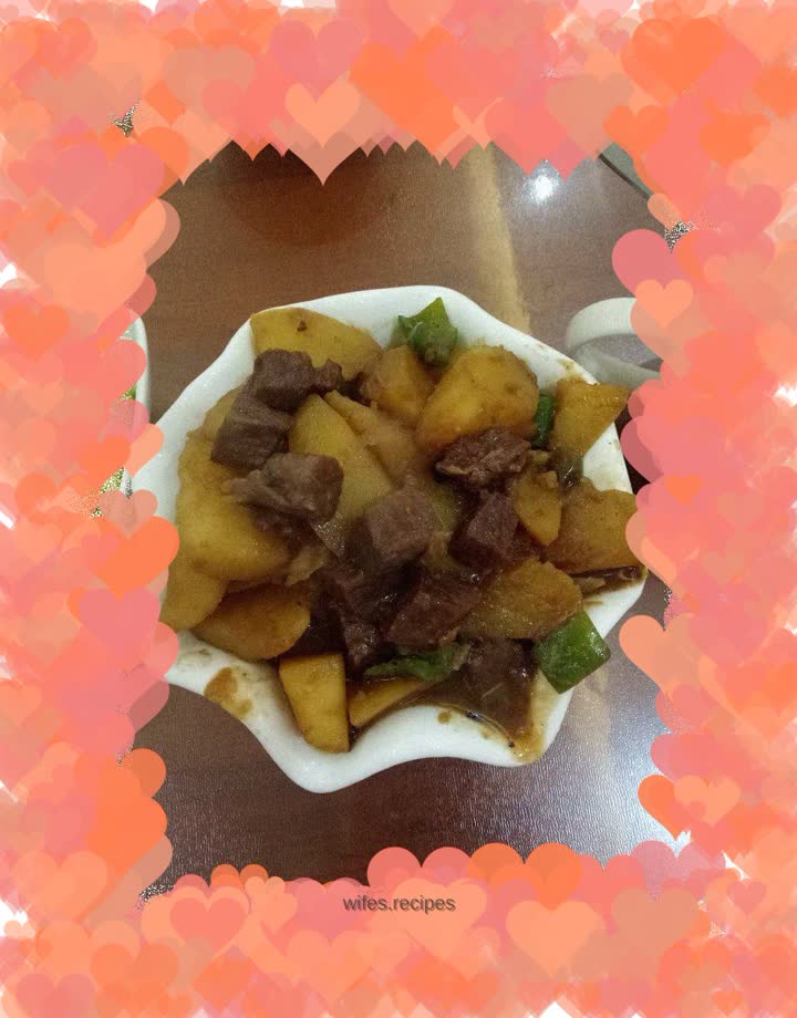 Beef stew with potatoes