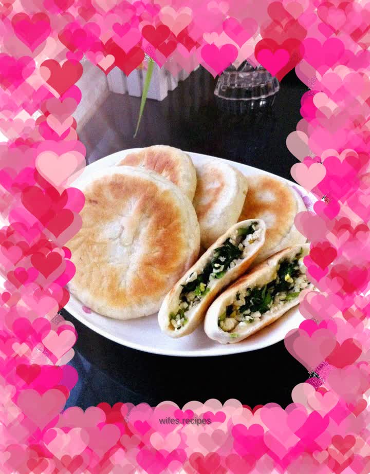 Spinach and egg carton