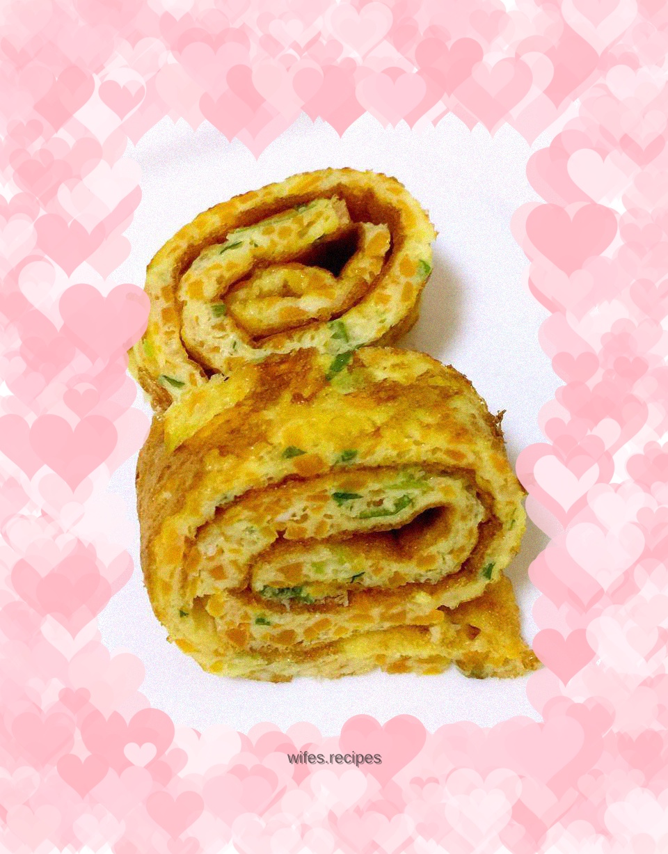 Carrot egg roll