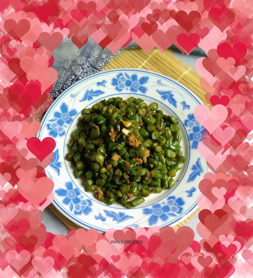 Quick stir-fried double minced rice