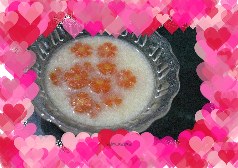 Carrot porridge