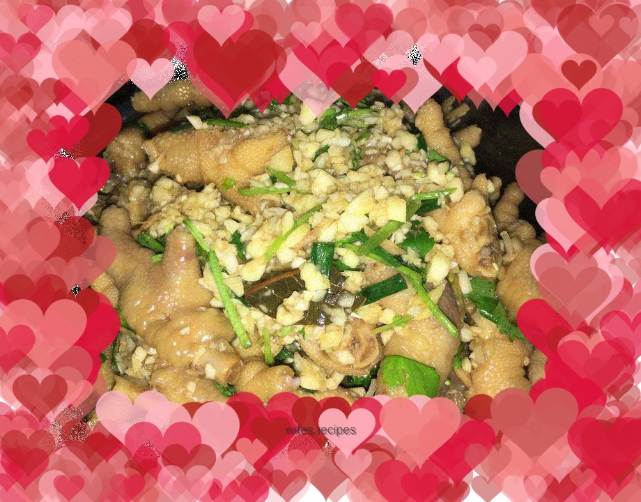 Chicken Feet Salad with Sesame Oil