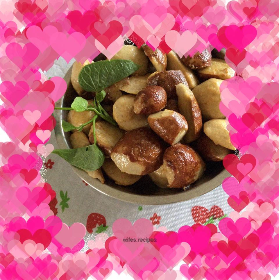 Dried taro braised meatballs