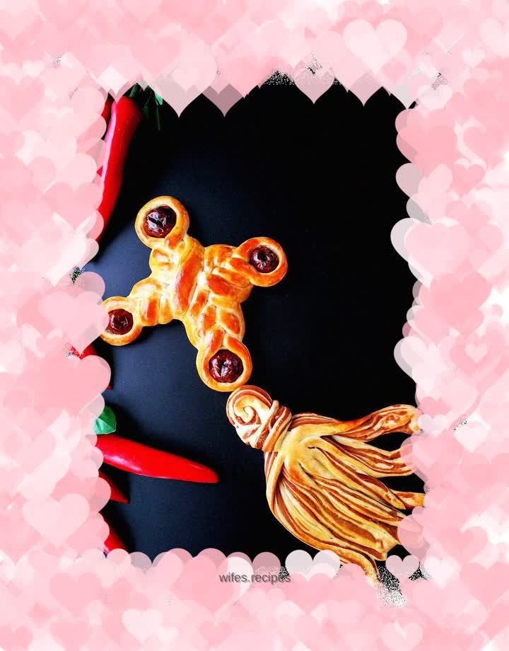 Chinese Fu Shou Knot Bean Paste and Red Date Bread