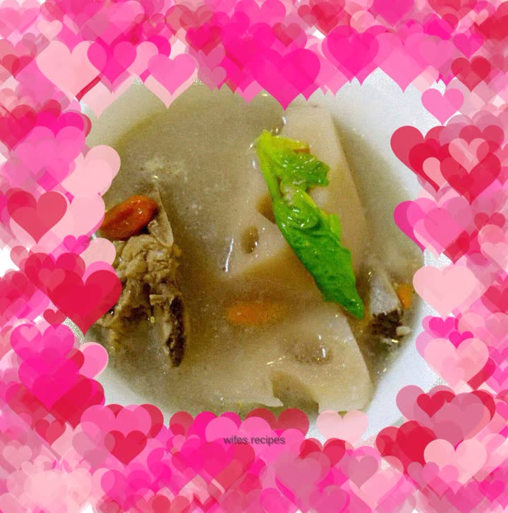 Lotus Root Pork Ribs Soup