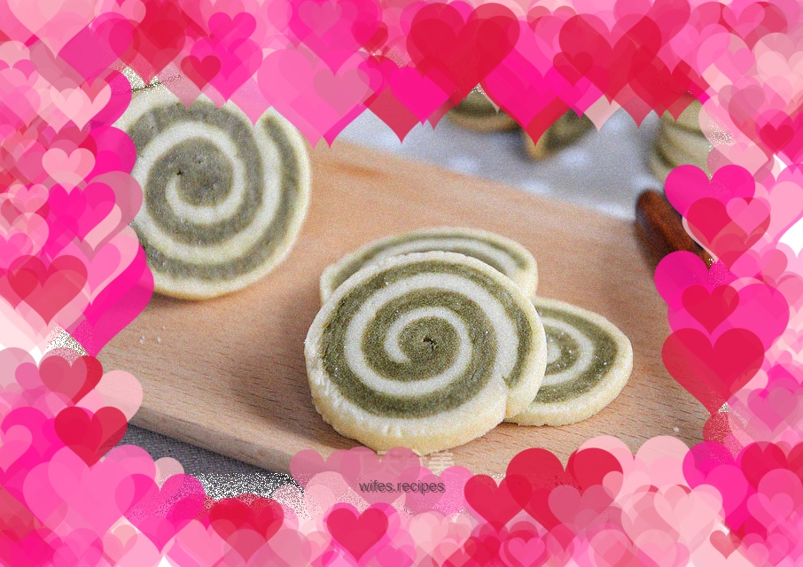 Matcha Baumkuchen Cookies