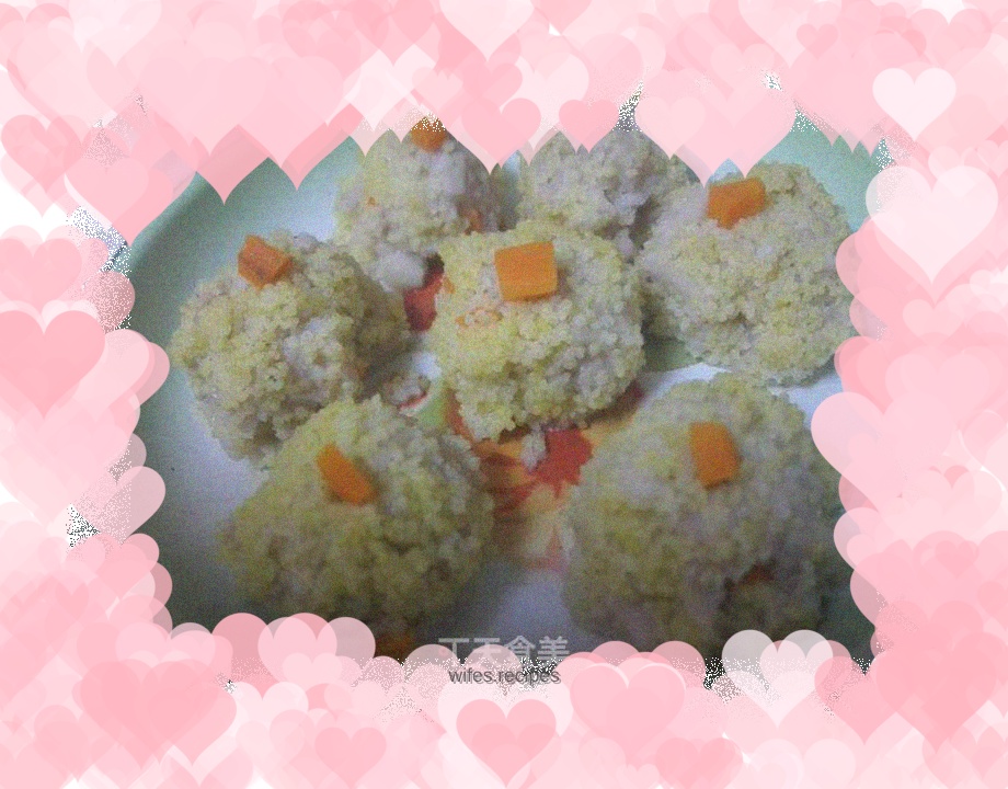 Lotus root meatballs