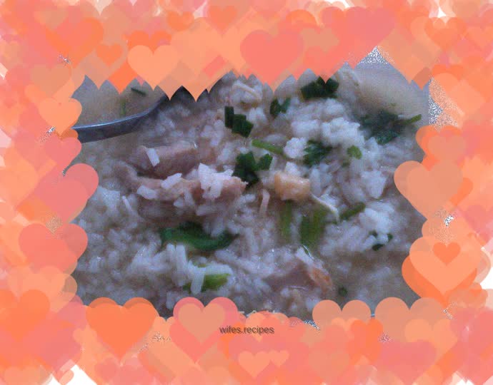 Love seafood porridge