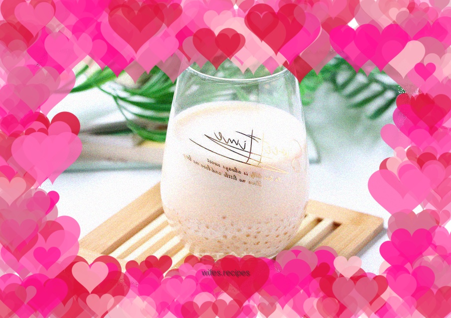Pumpkin milk sago