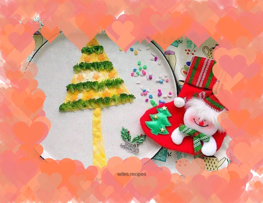 Egg skin Christmas tree
