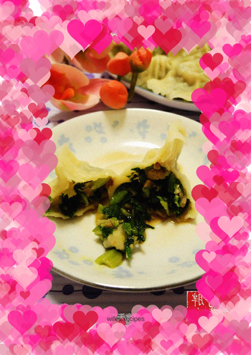 Vegetable and Pork Dumplings