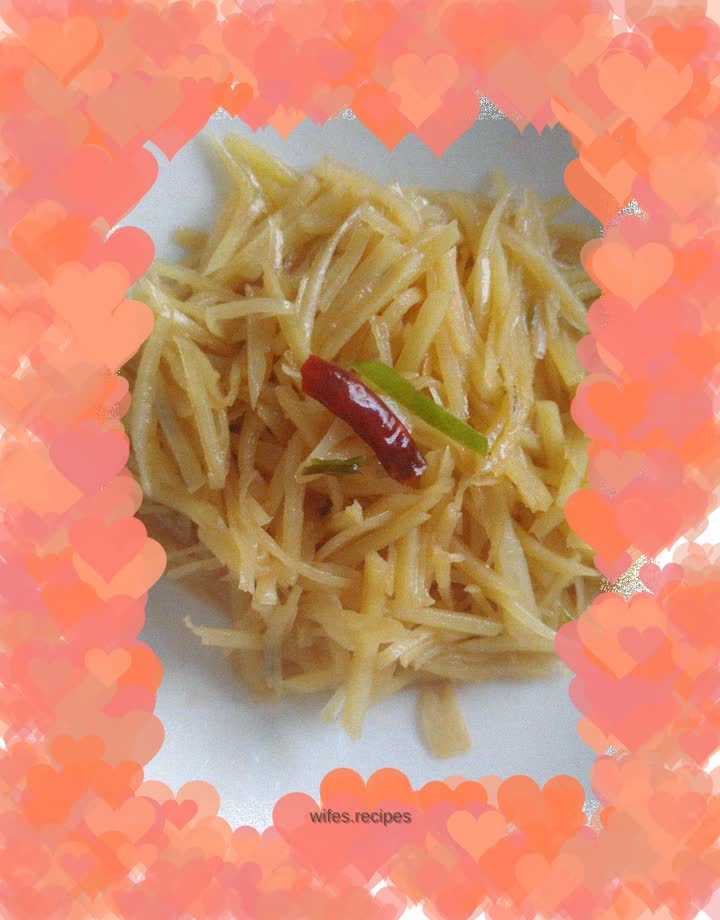 Hot and sour potato shreds