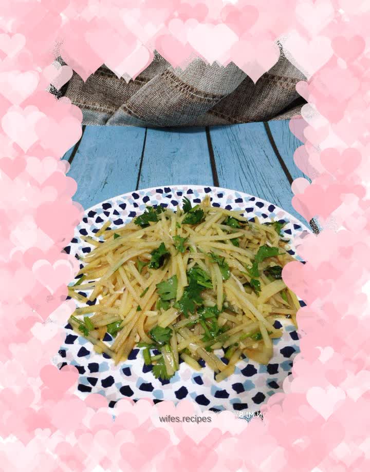 Cold Shredded Potatoes