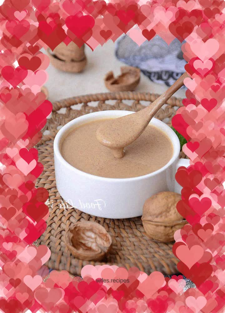 【Almond Walnut Paste】---Grind a portion of the beautifying and intellectually beneficial sauce