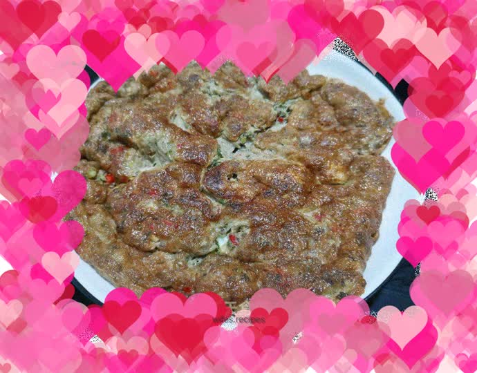 Chinese toon omelette