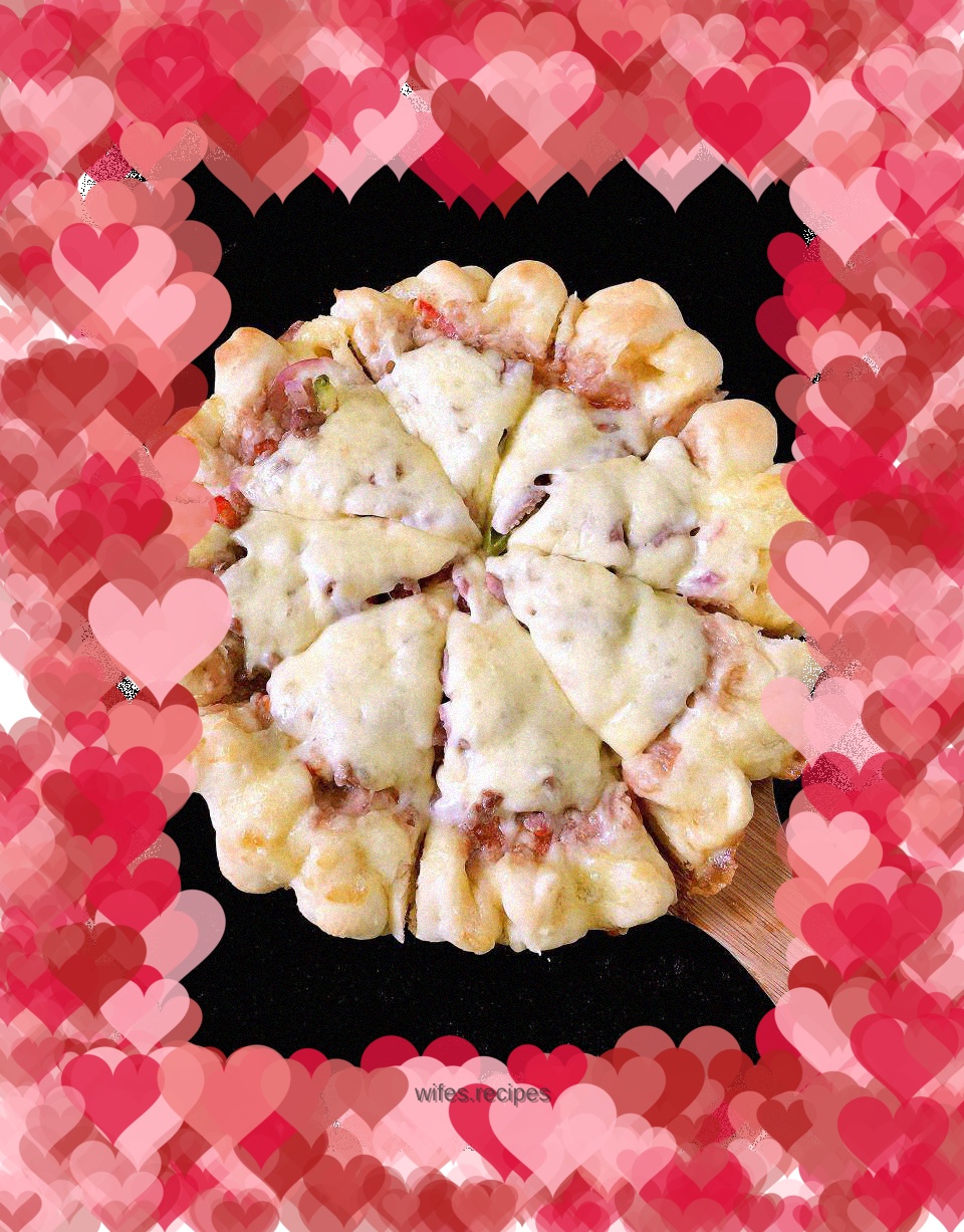 Beef and cheese pizza